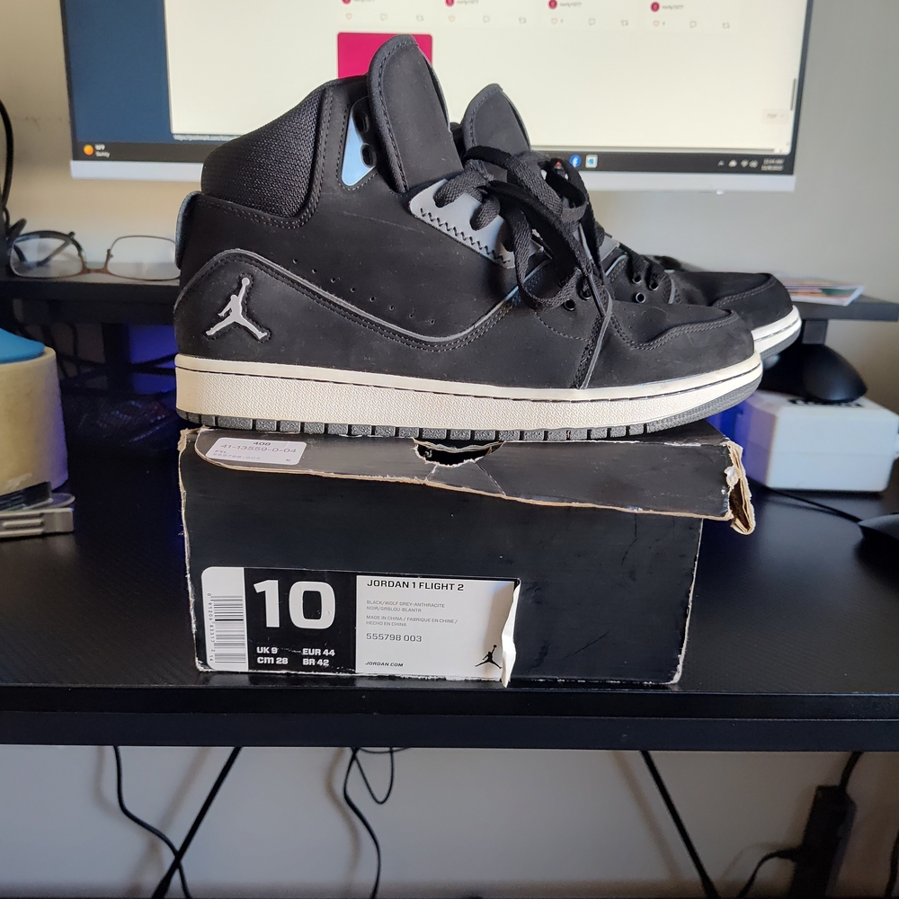 Jordan Flight 2 Black Men's Shoes